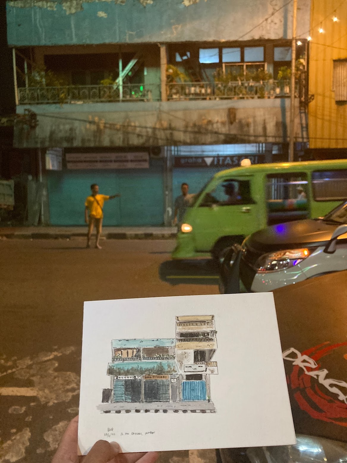 Street scene in Ambon
