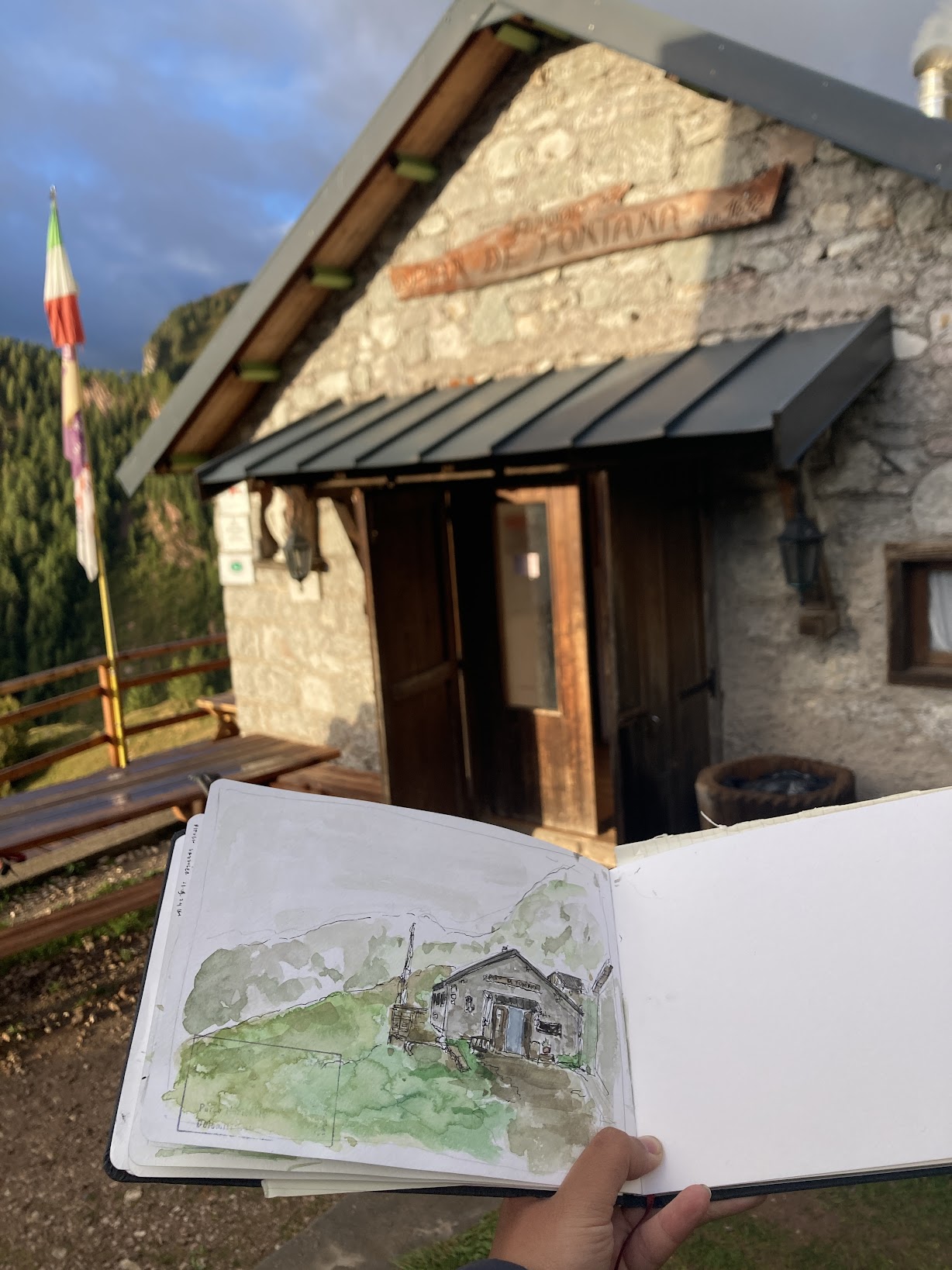 Rifugio Pian de Fontana