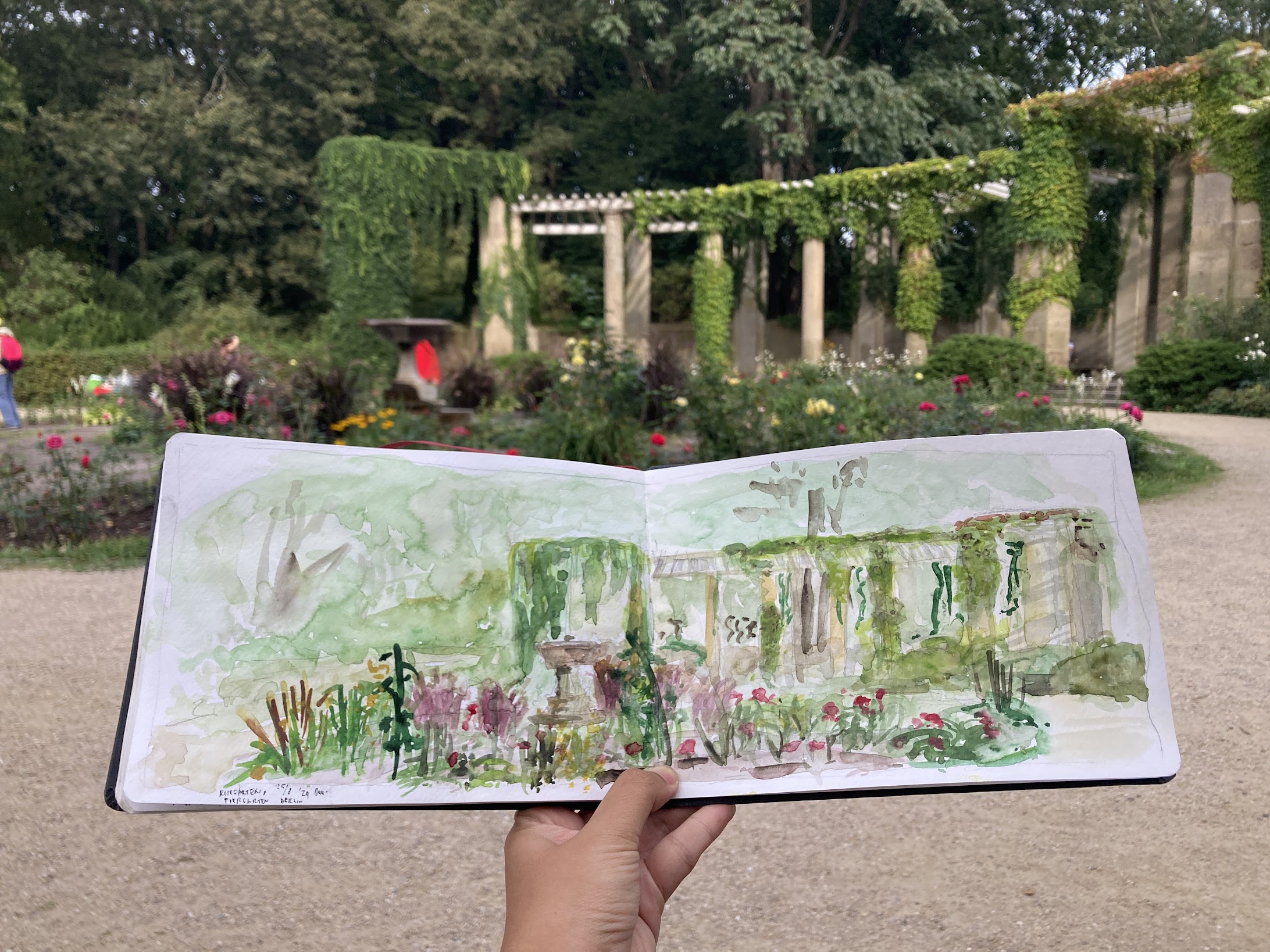 Rosengarten at Tiergarten