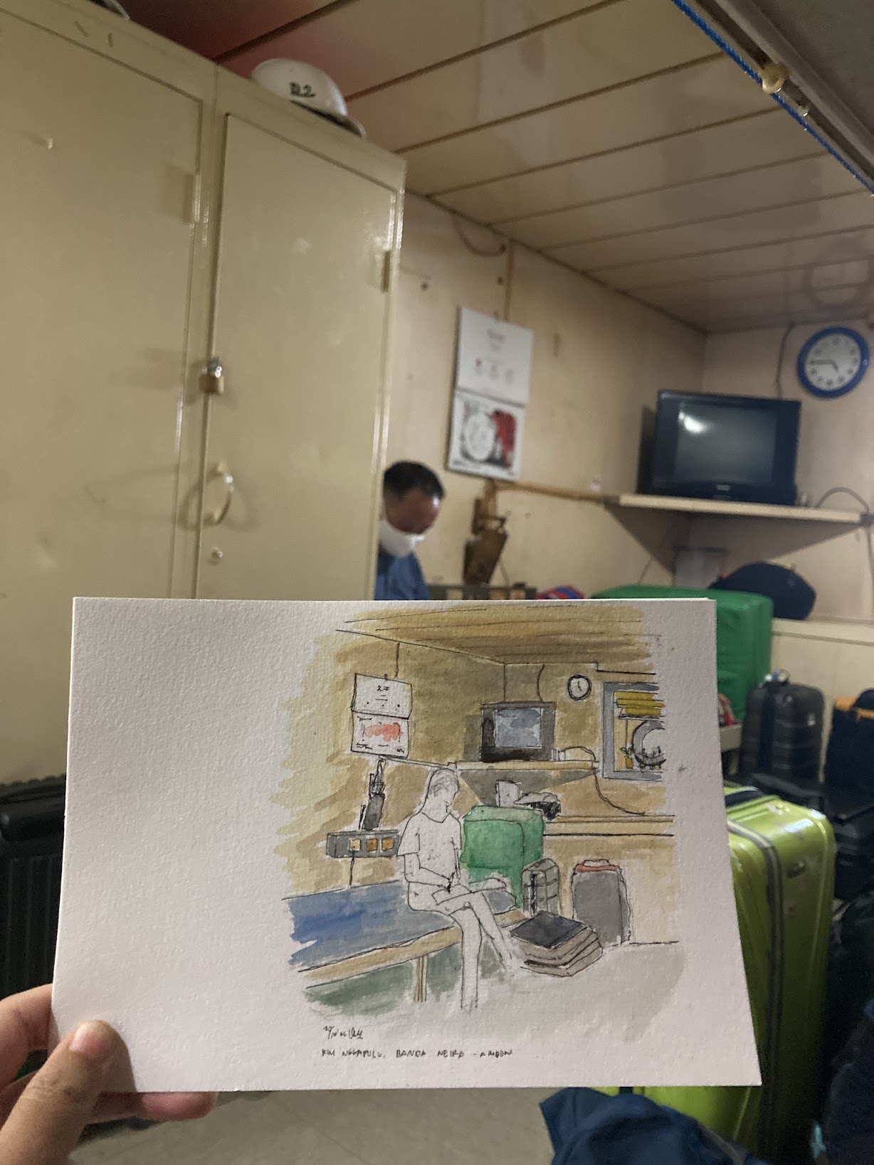 Overnight trip on the KM Nggapulu