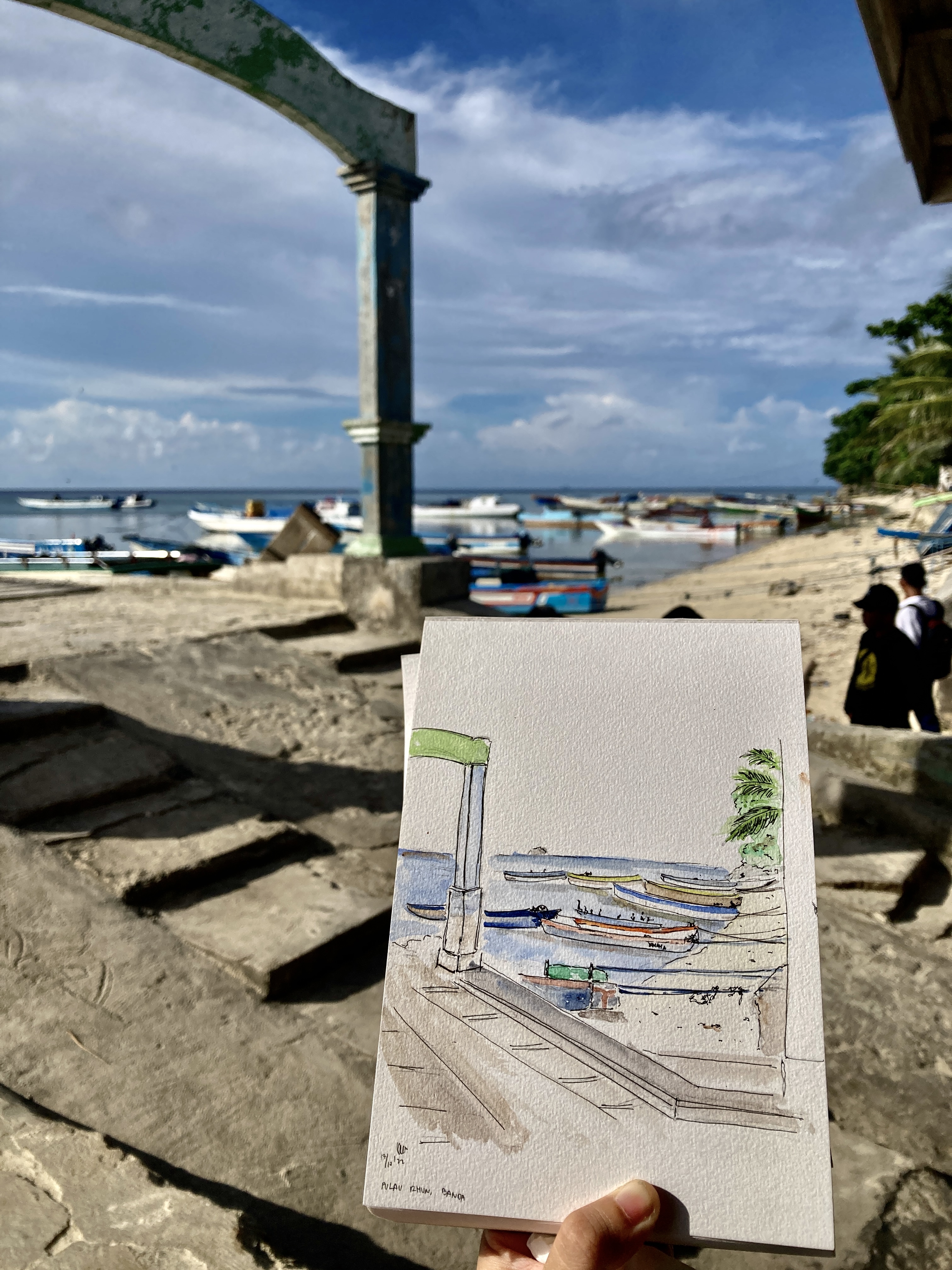 Pulau Run island