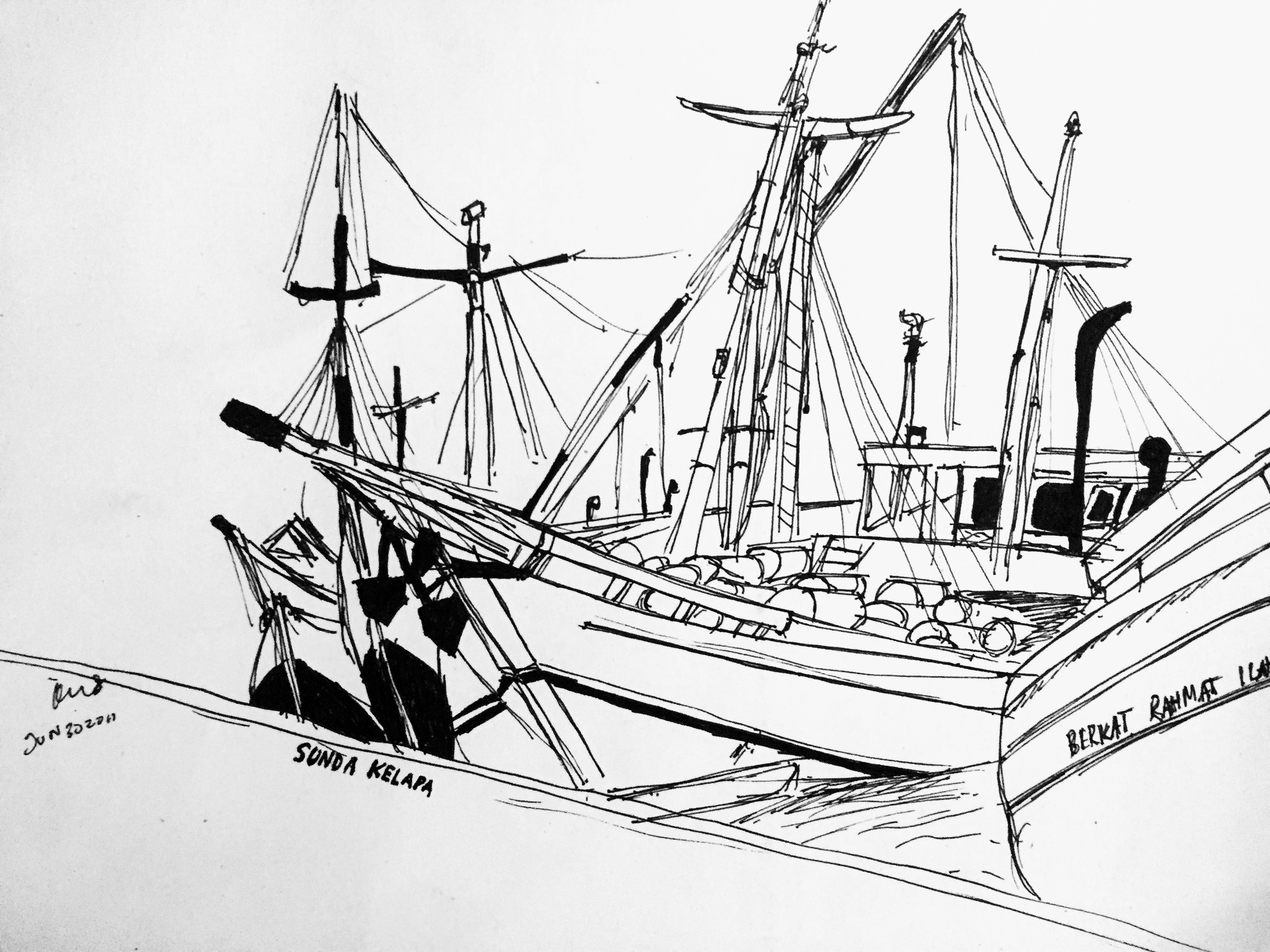 Sunda Kelapa harbor