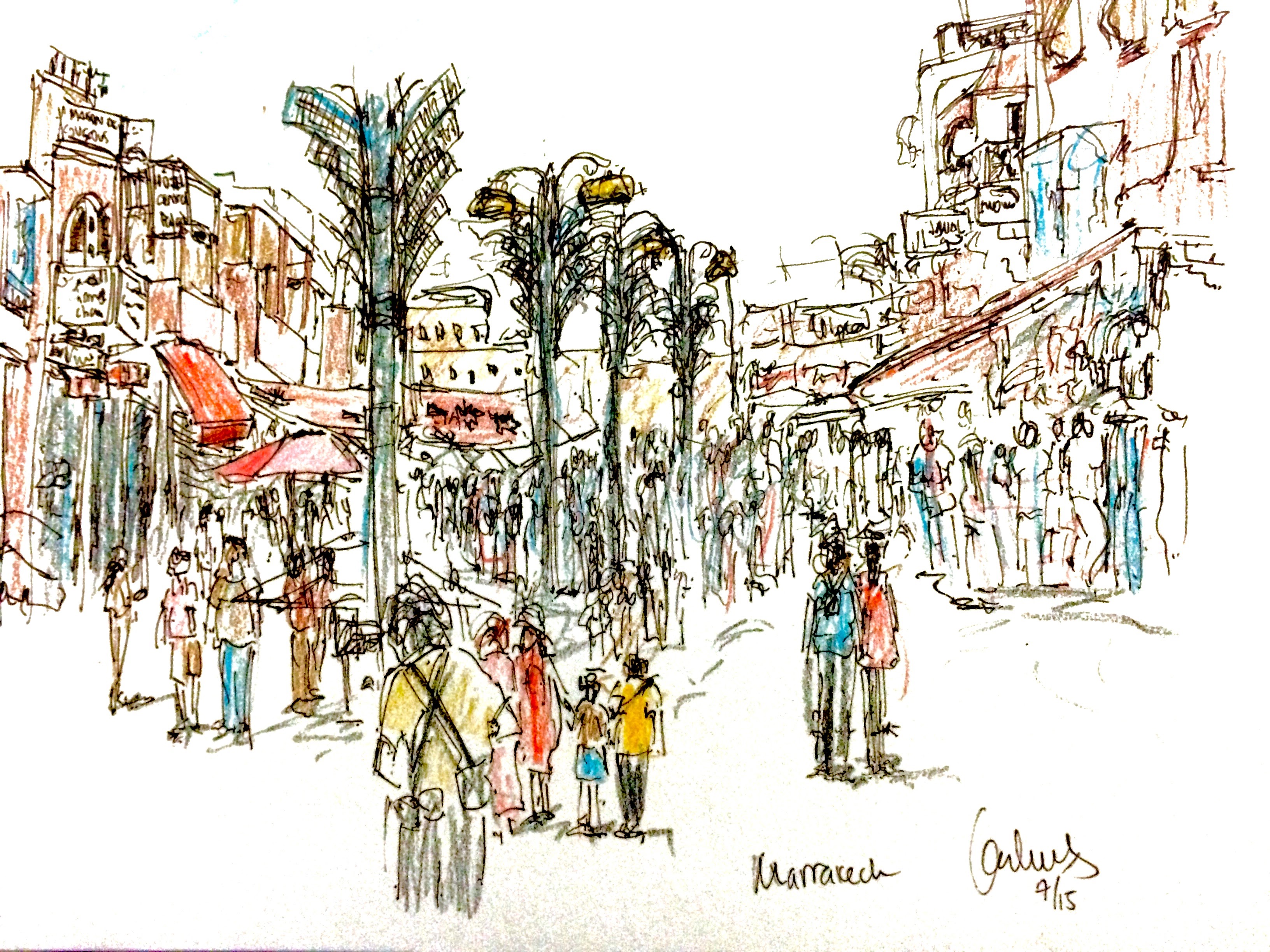 Marrakech square