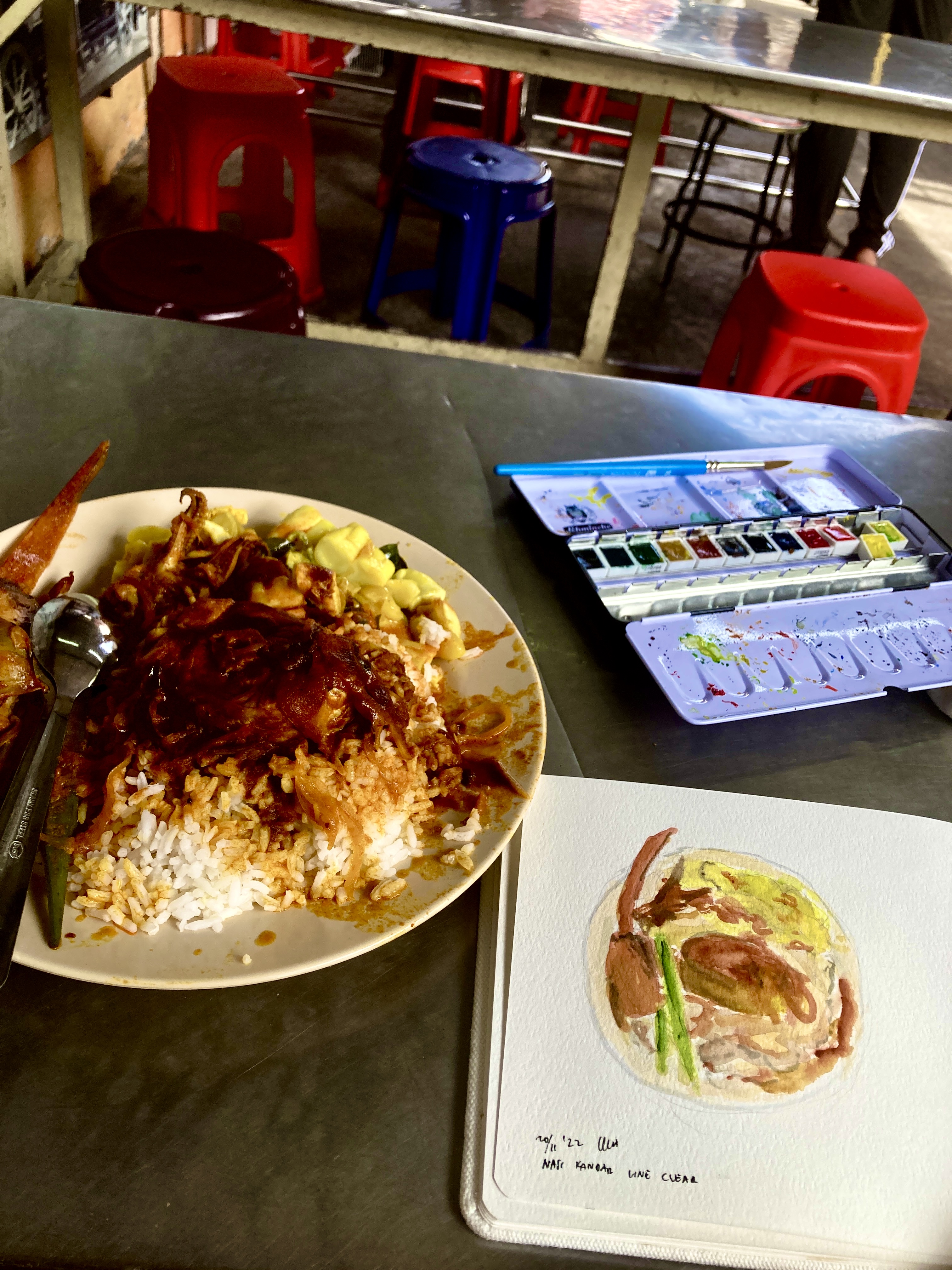 Nasi kandar restaurant
