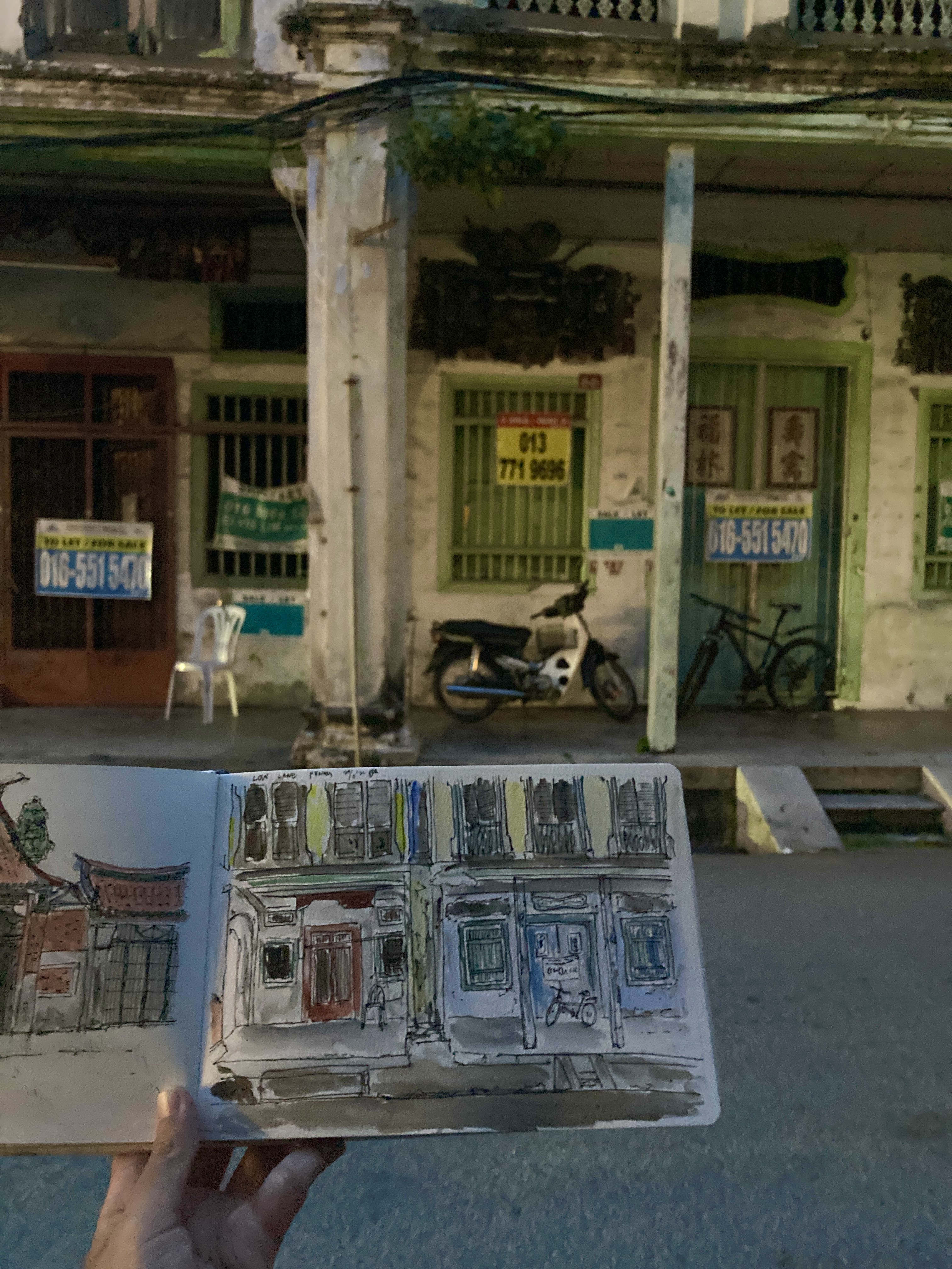 Penang street scene